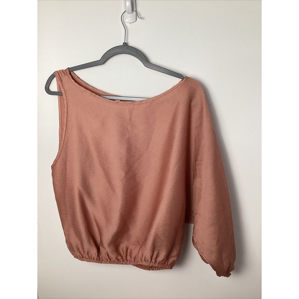 NWOT Tyche Women's Size Medium One Shoulder Copper Color Made In The USA